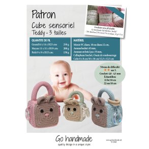 Sensory Cube - Teddy - FR