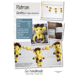Giraffes/ 2 styles &amp; beads - FR