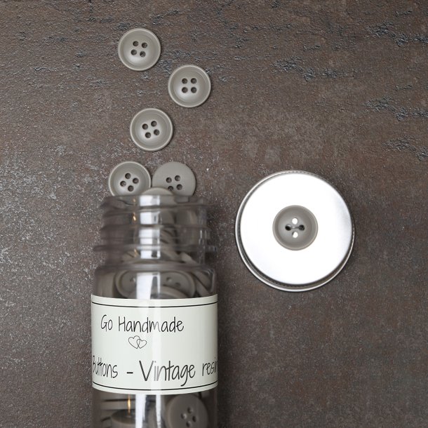 Vintage Resin - 18 mm - Grey