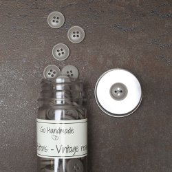 Vintage Resin - 15 mm - Grey