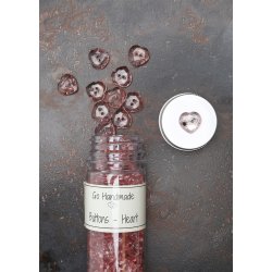 Heart - 13 mm - Vintage Rose