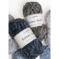 Granny Shawl Bohme Velvet "double" - UK