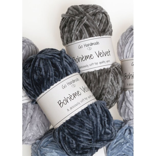 Granny Shawl Bohme Velvet "double" - UK