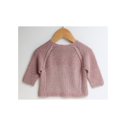 Cardigan Moss Stitch - DK