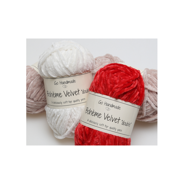 Moss Stitch basket with PU leather bases - DK 