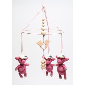 Cow, pig and giraff - for mobile - DK