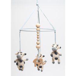 Cow, pig and giraff - for mobile - DK