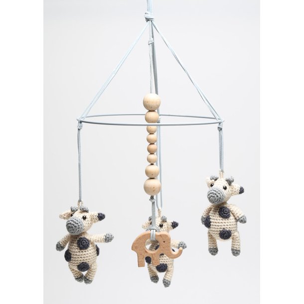 Cow, pig and giraff - for mobile - DK