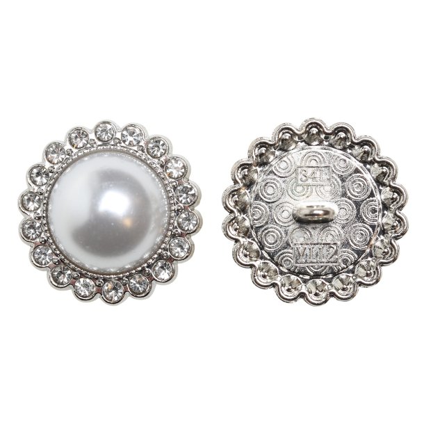 Diamond Pearl - Shank 21 mm - Silver