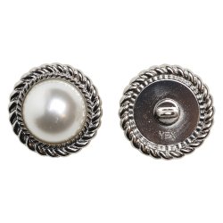 Pearl - Shank 21 mm - Silver