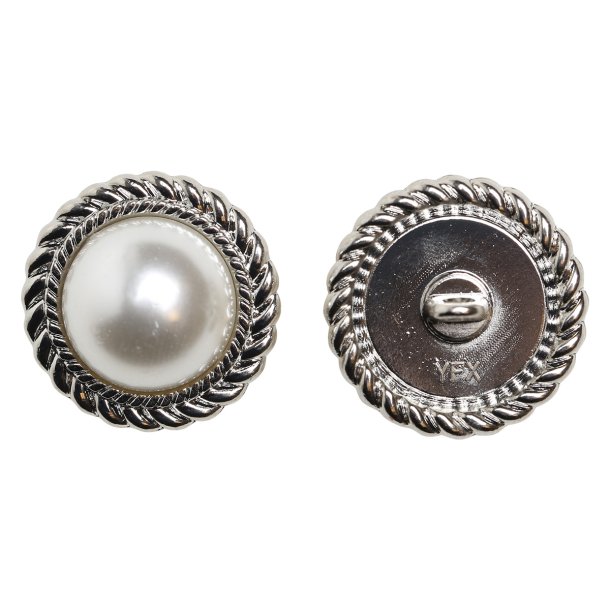 Pearl - Shank 21 mm - Silver