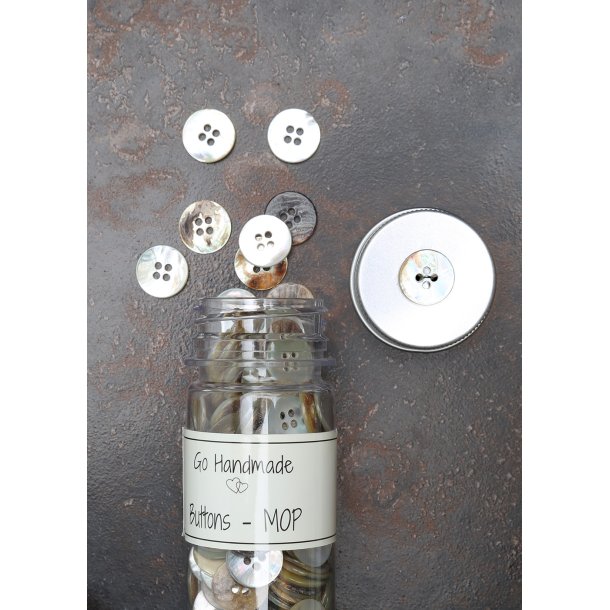 Mother of Pearl -  12 mm - Natural