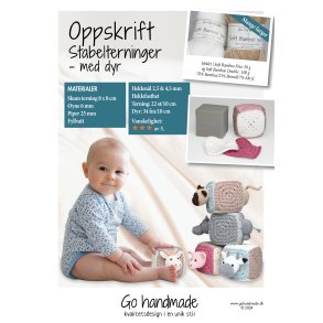 Stacking cubes with animals - NO