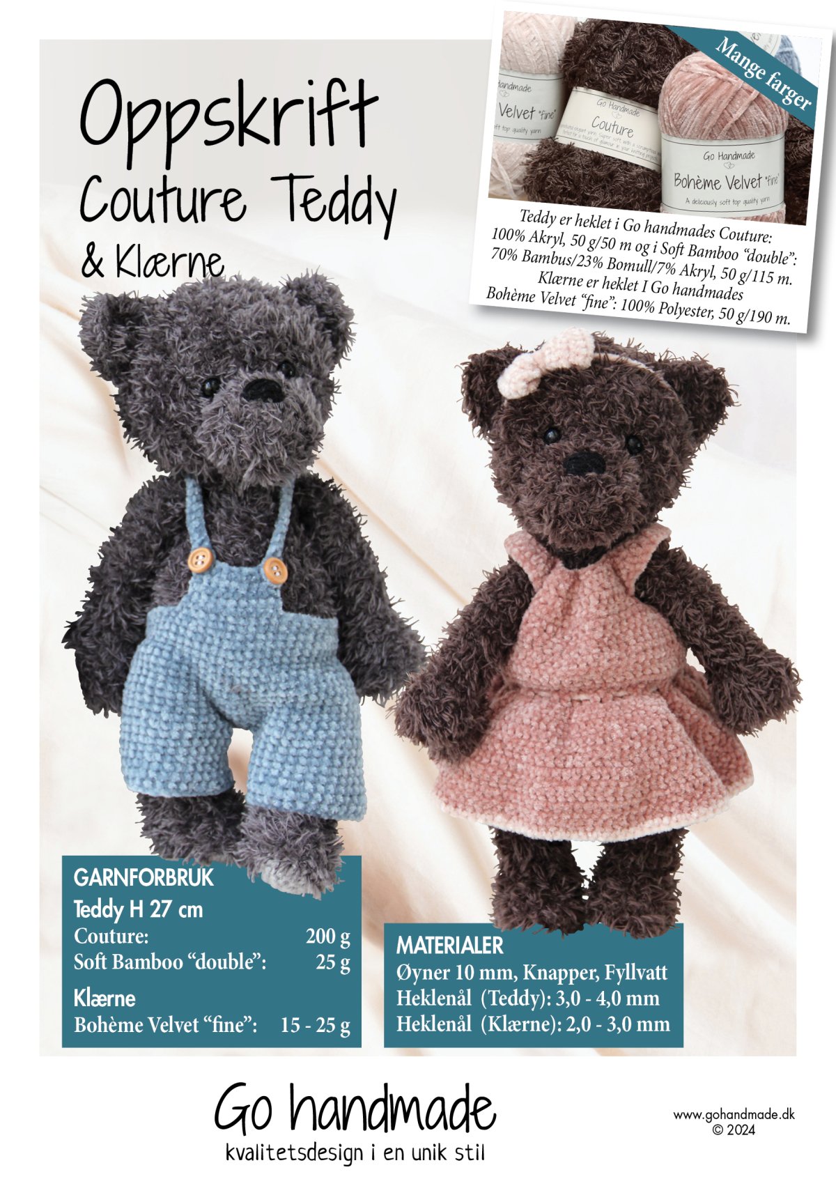 Go handmade teddy new arrivals