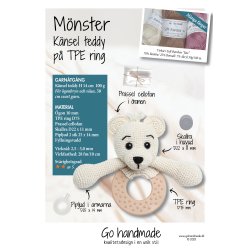 Sensory Teddy on TPE ring - SE