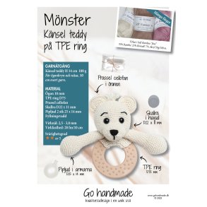 Sensory Teddy on TPE ring - SE
