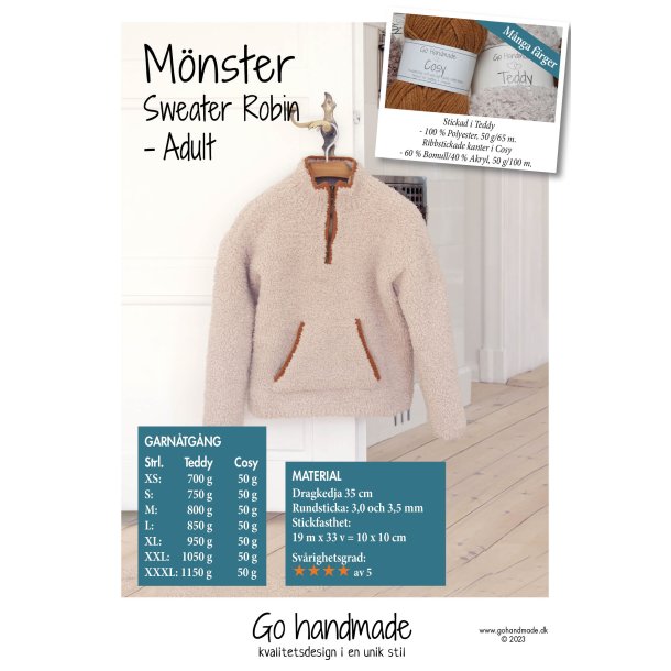 Sweater Robin - Adult (XS - XXXL) - SE
