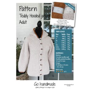 Hooded jacket Teddy - Adult (XS - XXXL) - UK