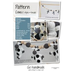 Cows/ 2 styles &amp; beads - UK