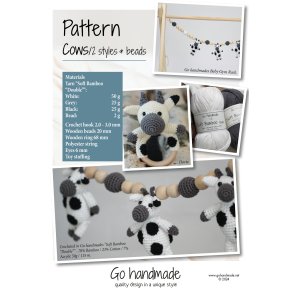 Cows/ 2 styles & beads - UK