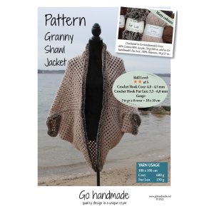 Granny shawl jacket - UK