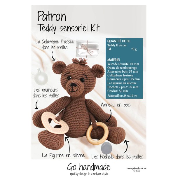 Kit Sensory Teddy - FR