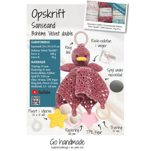 Sensory Duck - Bohme Velvet double - DK