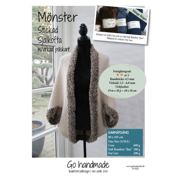 Knitted Shawl jacket - One Size (S/M/L) - SE