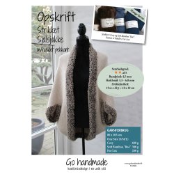 Knitted Shawl jacket - One Size (S/M/L) - DK