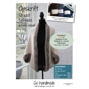 Knitted Shawl jacket - One Size (S/M/L) - DK